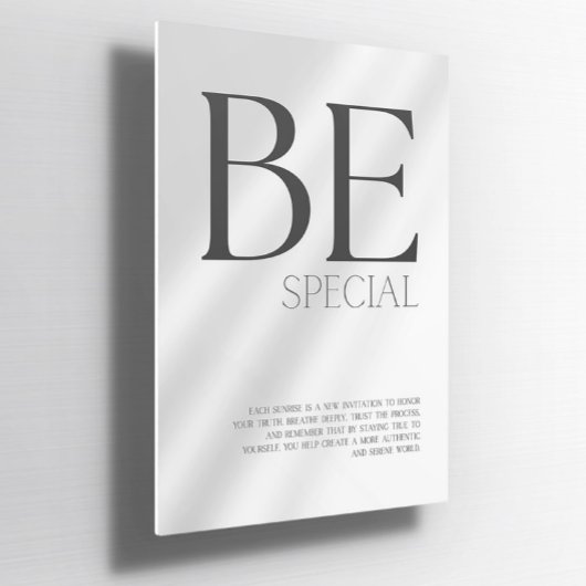 Wees speciaal Custom Self-Love Wall Poster