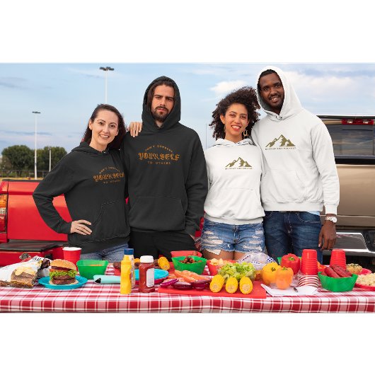 Wees standvastig als een berg hoodie