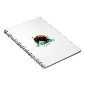 Wees sterk als een wolf notitieboek (Rechterzijde)