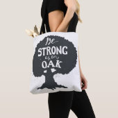 Wees sterk als eikel tote bag (Dichtbij)