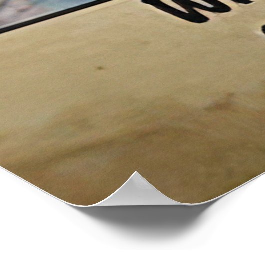 Wees sterk als je je buik laat voelen als een zust poster (Hoek)