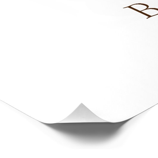 Wees sterk als leeuw perfect poster (Hoek)