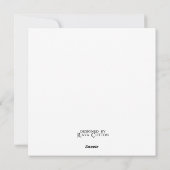 Wees sterk Bijbelcitaat Denken aan u Groet Auto Feestdagenkaart (Achterkant)