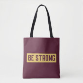 WEES STERK Boodschappentas Tote Bag (Voorkant)