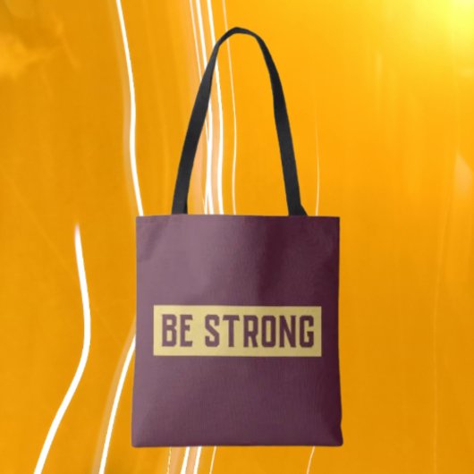 WEES STERK Boodschappentas Tote Bag