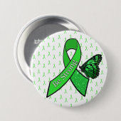 "Wees sterk" borstknopen voor Lyme-bewustzijn Ronde Button 7,6 Cm (Voorkant /achterkant)
