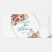 Wees Sterk Case-Mate iPhone Case (Achterkant (horizontaal))