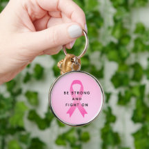 Wees sterk en blijf vechten Roze borstkanker citaa