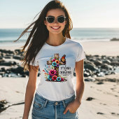 Wees sterk en moedig Christelijk T-shirt