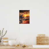 Wees sterk en moedig Deuteronomium 31:6 Poster (Keuken)