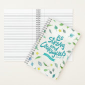 Wees sterk en moedig - Joshua 1:9 Notitieboek (Binnen)