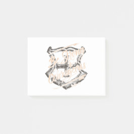 Wees sterk en moedig Joshua 1:9 Post-it® Notes