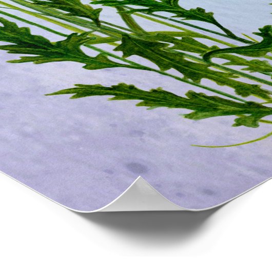 Wees sterk en moedig Joshua 1:9 Poster (Hoek)