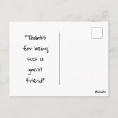 Wees Sterk En Moedig, Jozua 1:9 Briefkaart (Achterkant)