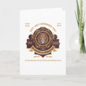 Wees sterk en moedig kaart (Voorkant)