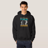 Wees sterk en moedig - Llama Hoodie (Voorkant volledig)