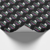 Wees sterk en mooi - Gymnastiek Eenhoorn Cadeaupapier (Hoek)