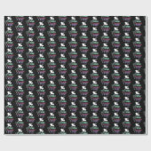 Wees sterk en mooi - Gymnastiek Eenhoorn Cadeaupapier (Vlak)