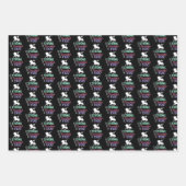 Wees sterk en mooi - Gymnastiek Eenhoorn Inpakpapier Vel (Voorkant 2)