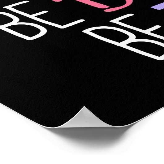 Wees sterk en mooi - Gymnastiek Eenhoorn Poster (Hoek)