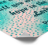 Wees sterk en neem het hart poster (Hoek)