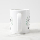 Wees sterk en neem moedige mok voor koffie (Achterkant)