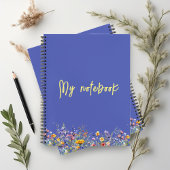 Wees sterk en vrij, net als wilde bloemen | wilde  notitieboek