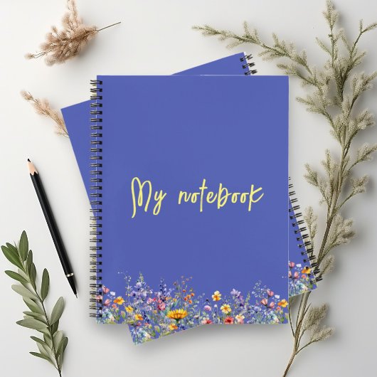 Wees sterk en vrij, net als wilde bloemen | wilde  notitieboek