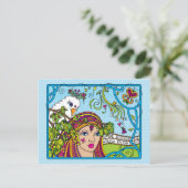 Wees sterk_Geloof in jezelf_ Briefkaart (Staand voorkant)