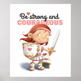 Wees sterk in de Heer Poster