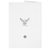 Wees sterk in de Heere: bemoedigend Wenskaart (Achterkant)