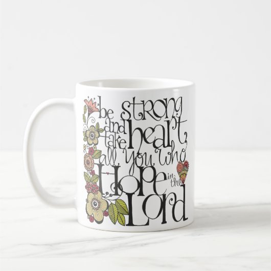 Wees sterk - Mok (Links)