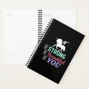 Wees Sterk Mooi Jij - Turnen Eenhoorn Planner