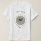 Wees sterk, niet huilen t-shirt (Design voorkant)