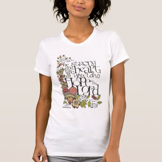 Wees sterk - T-Shirt (Voorkant)