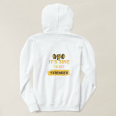 wees sterk t-shirt (Design achterkant)