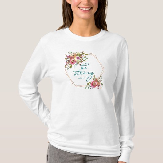 Wees Sterk T-shirt (Voorkant)