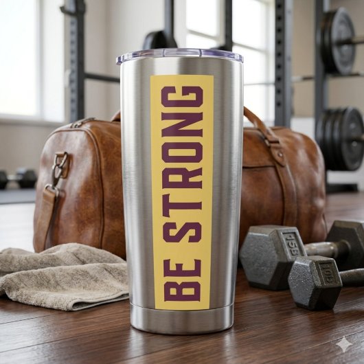WEES STERK Thermal Tumbler Geïsoleerde Drinkbeker