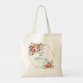 Wees Sterk Tote Bag (Achterkant)