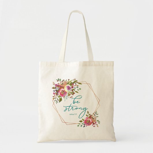 Wees Sterk Tote Bag (Voorkant)
