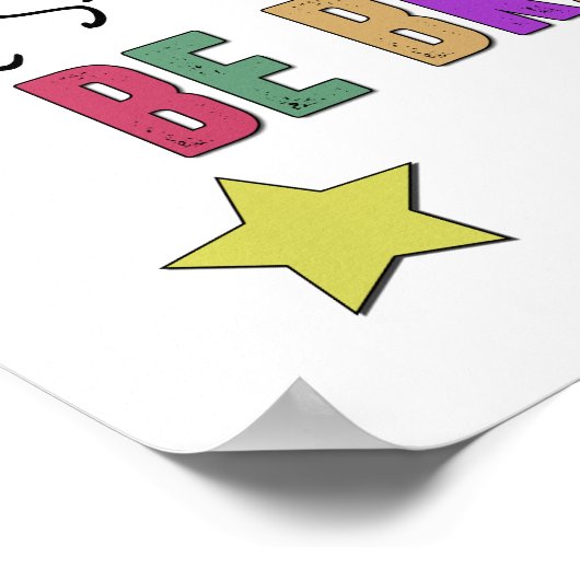 Wees sterk, wees moedig, of je nu Poster bent. (Hoek)