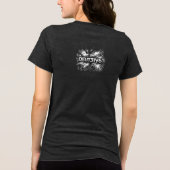 Wees sterk - Wees moedig Tri-Blend Shirt (Achterkant)