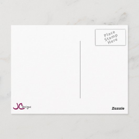 Wees sterk, wees moedig, wees Briefkaart (Achterkant)