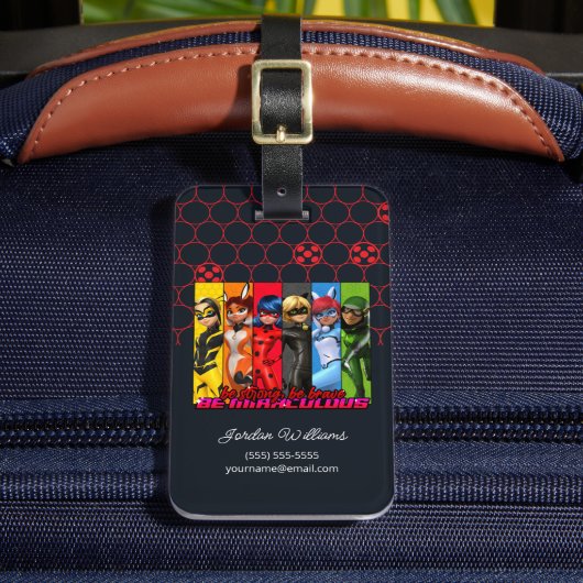 Wees sterk, wees moedig, wees wonderbaarlijk bagagelabel (Voorkant Insitu 2)