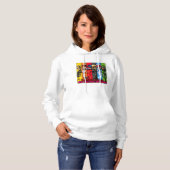 Wees sterk, wees moedig, wees wonderbaarlijk hoodie (Voorkant volledig)