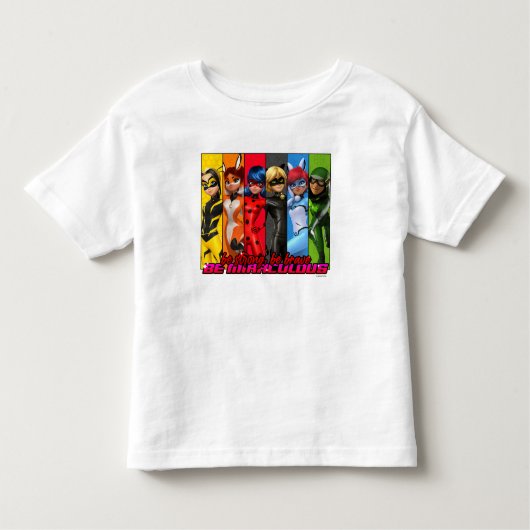 Wees sterk, wees moedig, wees wonderbaarlijk kinder shirts (Voorkant)