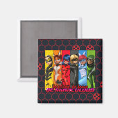 Wees sterk, wees moedig, wees wonderbaarlijk magneet (Voorkant / Achterkant)