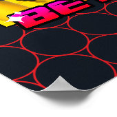 Wees sterk, wees moedig, wees wonderbaarlijk poster (Hoek)