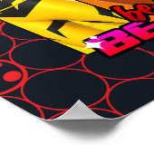 Wees sterk, wees moedig, wees wonderbaarlijk poster (Hoek)