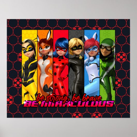 Wees sterk, wees moedig, wees wonderbaarlijk poster (Voorkant)